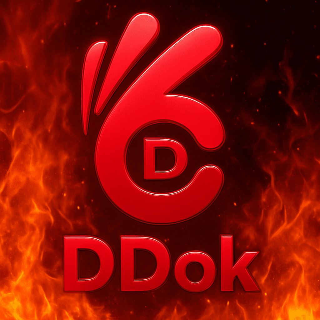 DDOK game official logo – latest 2025 mobile game by DDOK Game